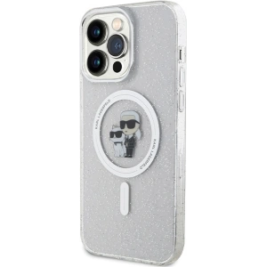 Kup Etui Karl Lagerfeld KLHMP14XHGKCNOT Apple iPhone 14 Pro Max hardcase Karl&Choupette Glitter MagSafe transparent - KLD1628 - {ean13} - Sklep Home Screen