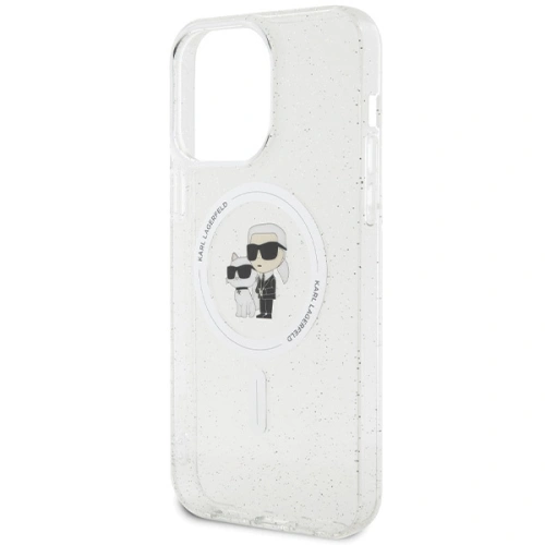 Kup Etui Karl Lagerfeld KLHMP14XHGKCNOT Apple iPhone 14 Pro Max hardcase Karl&Choupette Glitter MagSafe průhledné - KLD1628 - {ean13} - Sklep Home Screen