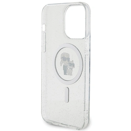 Kup Etui Karl Lagerfeld KLHMP14XHGKCNOT Apple iPhone 14 Pro Max hardcase Karl&Choupette Glitter MagSafe průhledné - KLD1628 - {ean13} - Sklep Home Screen