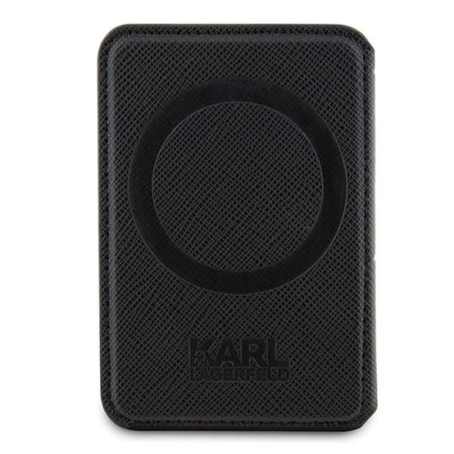 Kup Karl Lagerfeld Kartenfach KLWMSPSAKHCK Brieftasche Kartenschlitz Stand Saffiano Monogramm Choupette MagSafe schwarz/schwarz - KLD1629 - {ean13} - Sklep Home Screen
