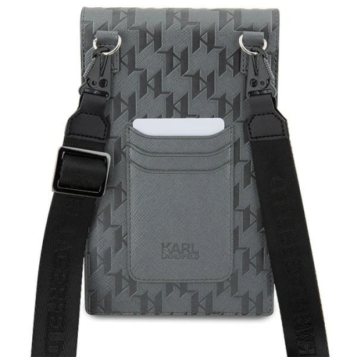 Kup Torebka Karl Lagerfeld KLWBSAKHPCG Saffiano Monogram Choupette stříbrná/silver - KLD1630 - {ean13} - Sklep Home Screen