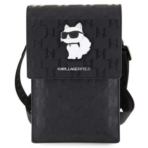 Kup Torebka Karl Lagerfeld KLWBSAKHPCK Saffiano Monogram Choupette czarny/black - KLD1631 - {ean13} - Sklep Home Screen