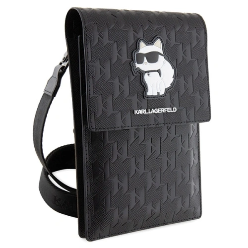 Kup Torebka Karl Lagerfeld KLWBSAKHPCK Saffiano Monogram Choupette czarny/black - KLD1631 - {ean13} - Sklep Home Screen