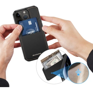 Buy Dux Ducis RFID Rafi Mag Apple iPhone 15 Pro Max MagSafe wallet with stand 3in1 - DDS1801 - {ean13} - Home Screen Store Europe