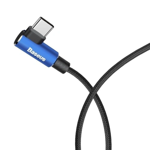 Buy Baseus USB Type-C 90-degree MVP Elbow Cable 2A 1m Blue - BSU175BLU - {ean13} - Home Screen Store Europe