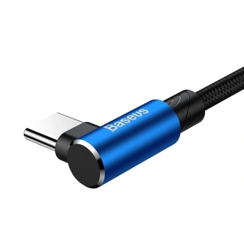 Buy Baseus USB Type-C 90-degree MVP Elbow Cable 2A 1m Blue - BSU175BLU - {ean13} - Home Screen Store Europe