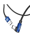 Buy Baseus USB Type-C 90-degree MVP Elbow Cable 2A 1m Blue - BSU175BLU - {ean13} - Home Screen Store Europe