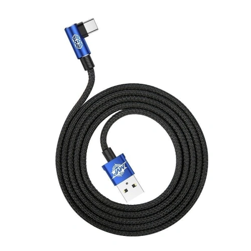Kup USB Type-C dőlt kábel Baseus MVP Elbow 2A 1 méter - kék - BSU175BLU - {ean13} - Sklep Home Screen