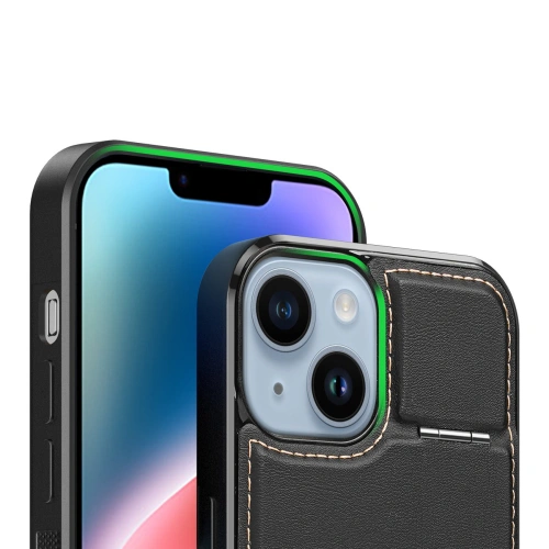 Kup Etui Dux Ducis RFID Rafi Mag Apple iPhone 15 MagSafe portfel z podstawką 3w1 czarne - DDS1804 - {ean13} - Sklep Home Screen