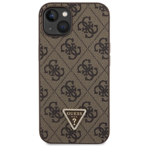Kup Etui Guess GUHCP13MP4TDSCPW Apple iPhone 13 keménytok Crossbody 4G Fém Logó barna/brown - GUE2733 - {ean13} - Sklep Home Screen