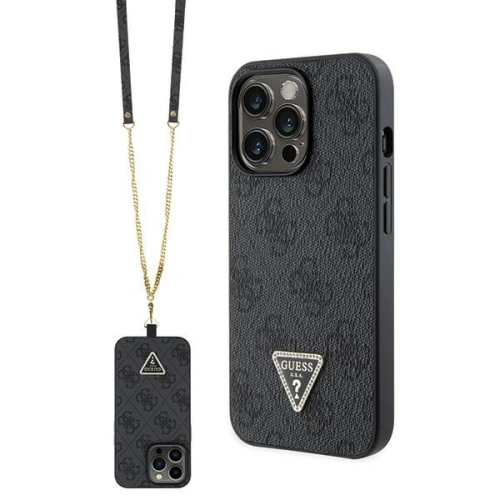 Kup Guess Apple Tasche GUHCP13XP4TDSCPK iPhone 13 Pro Max Hartschale Crossbody 4G Metall Logo schwarz/schwarz - GUE2735 - {ean13} - Sklep Home Screen