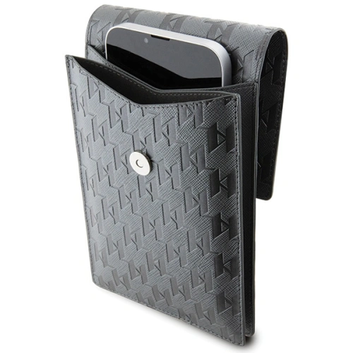 Kup Torebka Karl Lagerfeld KLWBSAKHPKG Saffiano Monogram Ikonik stříbrný/silver - KLD1632 - {ean13} - Sklep Home Screen