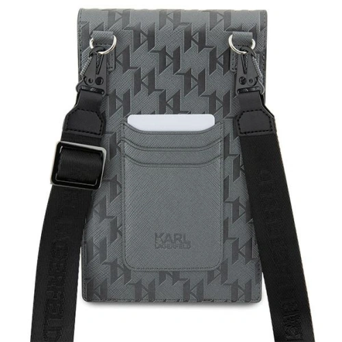 Kup Torebka Karl Lagerfeld KLWBSAKHPKG Saffiano Monogram Ikonik srebrny/silver - KLD1632 - {ean13} - Sklep Home Screen