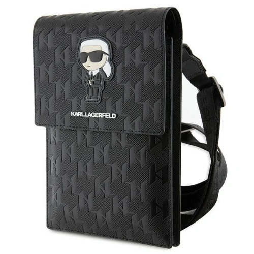Kup Torebka Karl Lagerfeld KLWBSAKHPKK Saffiano Monogram Ikonik černá/black - KLD1633 - {ean13} - Sklep Home Screen