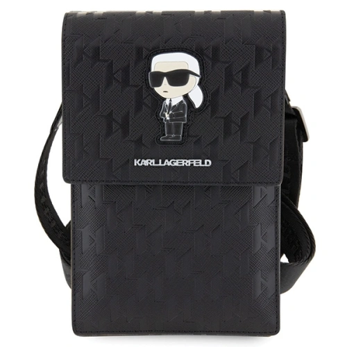 Kup Torebka Karl Lagerfeld KLWBSAKHPKK Saffiano Monogram Ikonik černá/black - KLD1633 - {ean13} - Sklep Home Screen