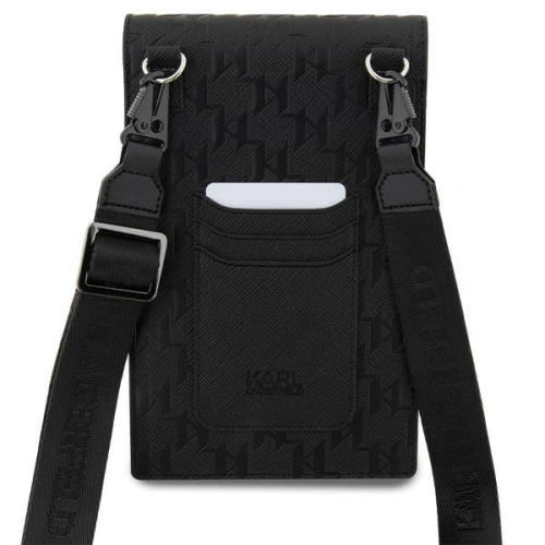 Kup Torebka Karl Lagerfeld KLWBSAKHPKK Saffiano Monogram Ikonik černá/black - KLD1633 - {ean13} - Sklep Home Screen