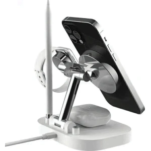 Kup Ładowarka indukcyjna AWEI W22 15W Fast Charging 4w1 czarny/black - AWEI150 - {ean13} - Sklep Home Screen
