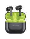 Căști AWEI Bluetooth 5.3 T1 Pro + stație de andocare negru-verde/negru-verde