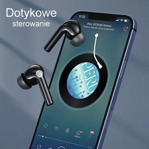 Kup Căști AWEI Bluetooth 5.3 T1 Pro + stație de andocare negru-verde/negru-verde - AWEI152 - {ean13} - Sklep Home Screen