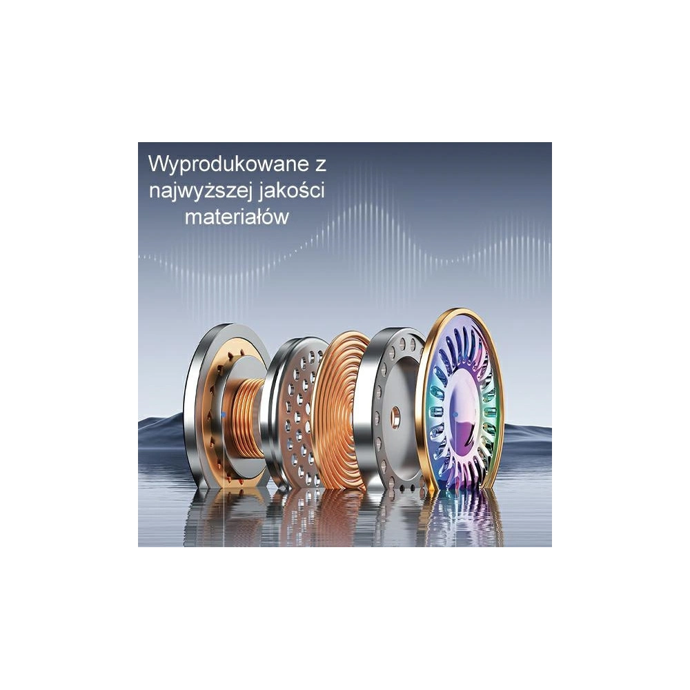 Słuchawki nauszne AWEI A997 Pro ANC Bluetooth czarny/black