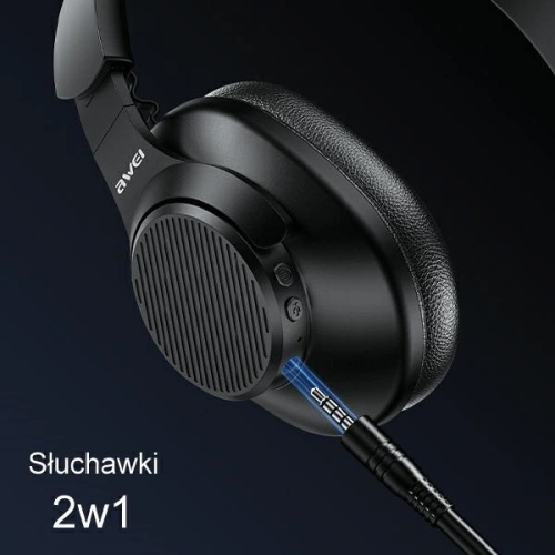 Kup Sluchátka přes hlavu AWEI A997 Pro ANC Bluetooth černá/black - AWEI153 - {ean13} - Sklep Home Screen