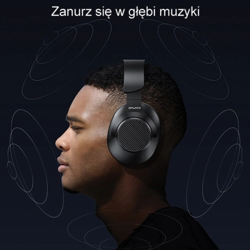 Kup Sluchátka přes uši AWEI A997BL Bluetooth černá/black - AWEI154 - {ean13} - Sklep Home Screen
