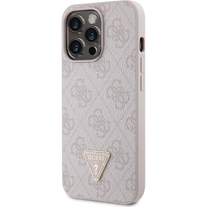 Buy Guess GUHCP13XP4TDSCPP Apple iPhone 13 Pro Max hardcase Crossbody 4G Metal Logo pink - GUE2736 - {ean13} - Home Screen Store Europe