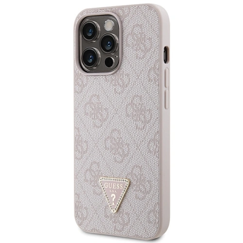 Kup Guess Apple Tasche GUHCP13XP4TDSCPP iPhone 13 Pro Max Hartschalenetui Crossbody 4G Metall Logo rosa/rosa - GUE2736 - {ean13} - Sklep Home Screen