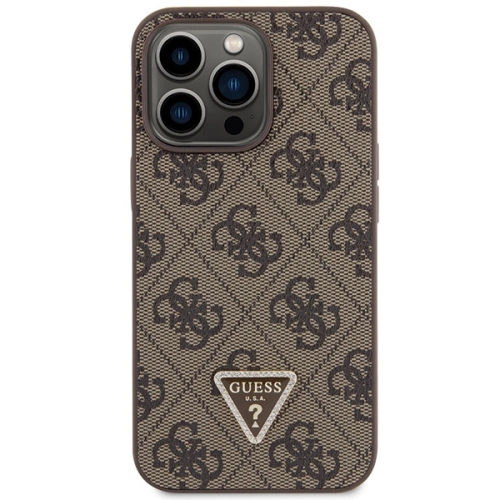 Kup Etui Guess GUHCP13XP4TDSCPW Apple iPhone 13 Pro Max kemény tok Crossbody 4G Fém Logo barna/brown - GUE2737 - {ean13} - Sklep Home Screen