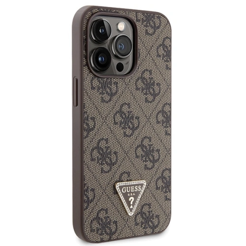 Kup Etui Guess GUHCP13XP4TDSCPW Apple iPhone 13 Pro Max kemény tok Crossbody 4G Fém Logo barna/brown - GUE2737 - {ean13} - Sklep Home Screen