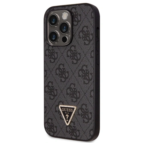 Kup Guess Apple Tasche GUHCP14LP4TDSCPK iPhone 14 Pro Hartschalenetui Crossbody 4G Metal Logo schwarz/schwarz - GUE2739 - {ean13} - Sklep Home Screen