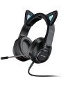 Słuchawki nauszne AWEI GM-9 gamingowe z mikrofonem czarny/black