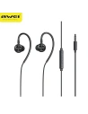 Kup AWEI L3 căști in-ear cu mufă de 3,5 mm negru/negru - AWEI159 - {ean13} - Sklep Home Screen
