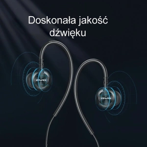 Kup Słuchawki douszne AWEI L3 3,5mm jack czarny/black - AWEI159 - {ean13} - Sklep Home Screen