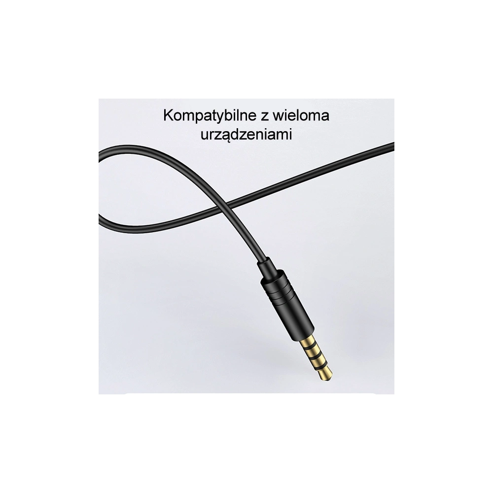 Słuchawki douszne AWEI L3 3,5mm jack czarny/black