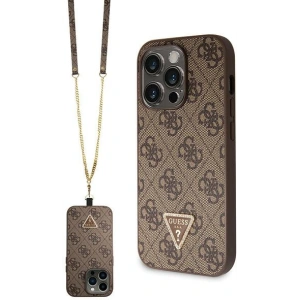 Kup Etui Guess GUHCP14LP4TDSCPW Apple iPhone 14 Pro hardcase Crossbody 4G Metal Logo brązowy/brown - GUE2741 - {ean13} - Sklep Home Screen