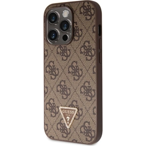 Kup Guess Apple Tasche GUHCP14LP4TDSCPW iPhone 14 Pro Hartschalenkoffer Crossbody 4G Metal Logo braun/braun - GUE2741 - {ean13} - Sklep Home Screen