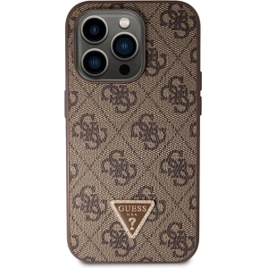 Kup Etui Guess GUHCP14LP4TDSCPW Apple iPhone 14 Pro hardcase Crossbody 4G Metal Logo brązowy/brown - GUE2741 - {ean13} - Sklep Home Screen