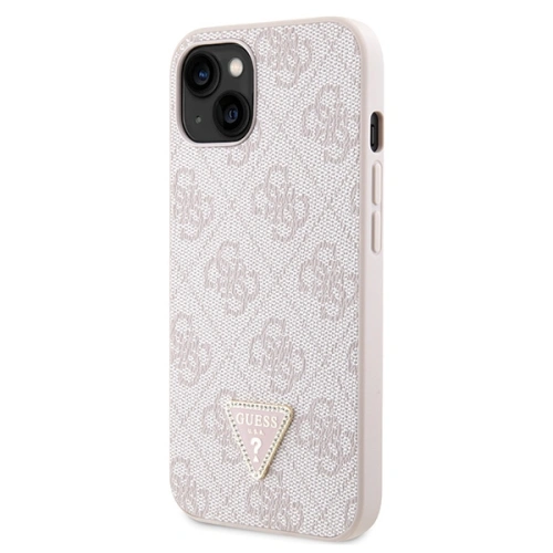 Kup Guess Apple Tasche GUHCP14SP4TDSCPP iPhone 14 Hartschalenetui Crossbody 4G Metall Logo rosa/rosa - GUE2743 - {ean13} - Sklep Home Screen