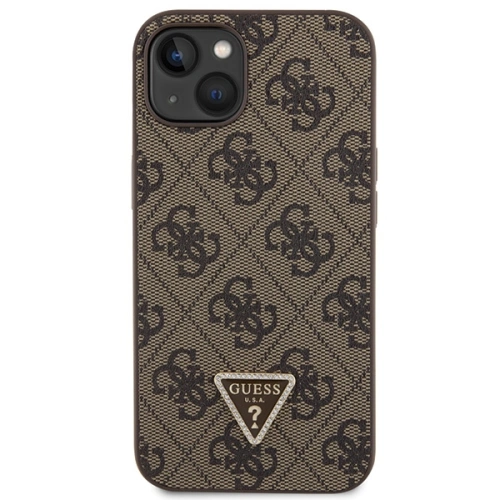 Kup Etui Guess GUHCP14SP4TDSCPW Apple iPhone 14 hardcase Crossbody 4G Metal Logo brązowy/brown - GUE2744 - {ean13} - Sklep Home Screen