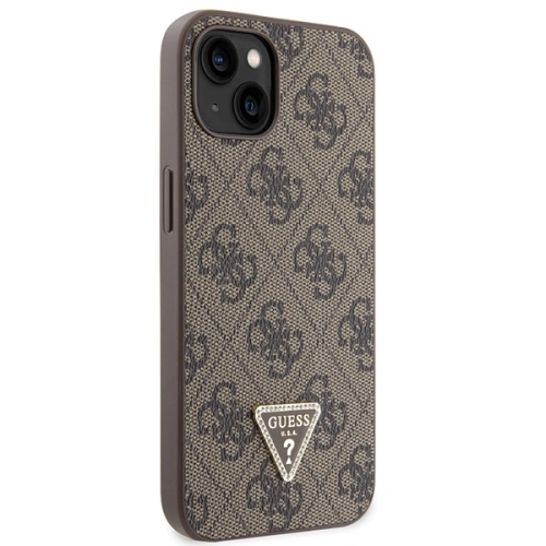 Kup Etui Guess GUHCP14SP4TDSCPW Apple iPhone 14 hardcase Crossbody 4G Metal Logo brązowy/brown - GUE2744 - {ean13} - Sklep Home Screen
