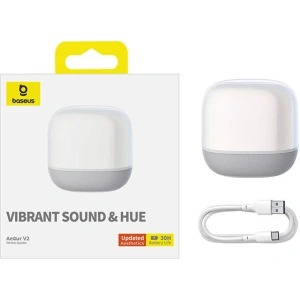 Buy Baseus Wireless Speaker AeQur V2 white - BSU4559 - {ean13} - Home Screen Store Europe