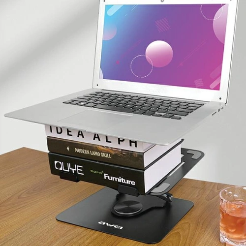 Buy AWEI X46 rotating desk mount for laptops up to 16 inch black - AWEI161 - {ean13} - Home Screen Store Europe