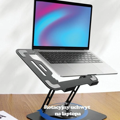 Kup AWEI X46 drehbare Tischhalterung für Laptops bis zu 16" schwarz/schwarz - AWEI161 - {ean13} - Sklep Home Screen