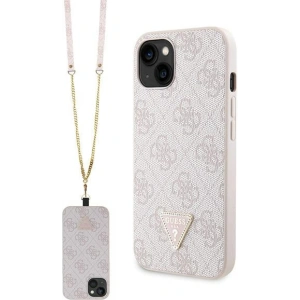 Kup Etui Guess GUHCP14XP4TDSCPP Apple iPhone 14 Pro Max hardcase Crossbody 4G Metal Logo różowy/pink - GUE2747 - {ean13} - Sklep Home Screen