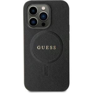Kup Guess Apple Tasche GUHMN61PSAHMCK iPhone 11/XR Hartschale Saffiano MagSafe schwarz/schwarz - GUE2749 - {ean13} - Sklep Home Screen