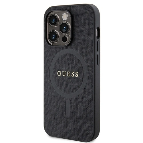 Kup Etui Guess GUHMP14LPSAHMCK Apple iPhone 14 Pro hardcase Saffiano MagSafe černý/black - GUE2752 - {ean13} - Sklep Home Screen
