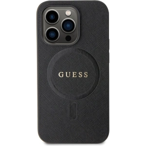 Kup Guess Apple Tasche GUHMP14LPSAHMCK iPhone 14 Pro Hartschale Saffiano MagSafe schwarz/schwarz - GUE2752 - {ean13} - Sklep Home Screen