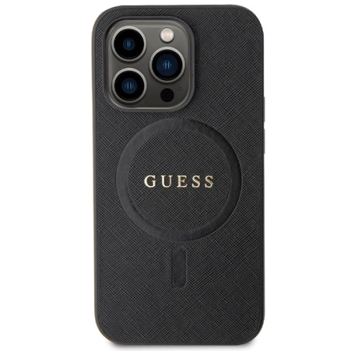 Kup Etui Guess GUHMP14LPSAHMCK Apple iPhone 14 Pro hardcase Saffiano MagSafe černý/black - GUE2752 - {ean13} - Sklep Home Screen