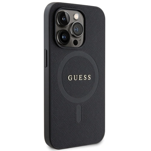 Kup Etui Guess GUHMP14LPSAHMCK Apple iPhone 14 Pro hardcase Saffiano MagSafe černý/black - GUE2752 - {ean13} - Sklep Home Screen